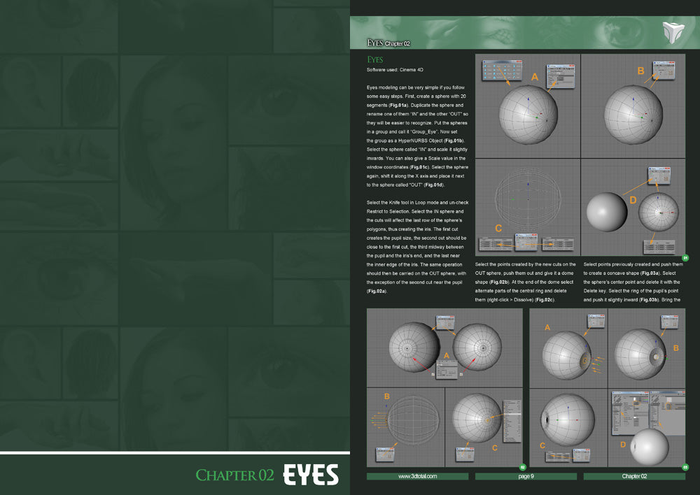 Modeling Human Anatomy - Cinema 4D (Download Only)