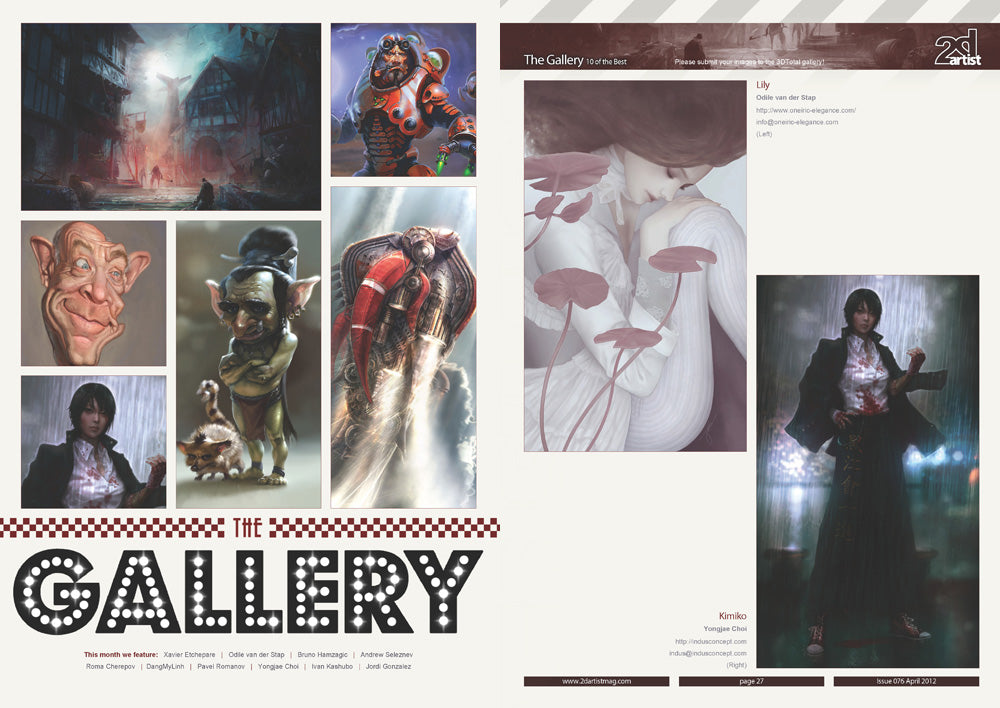 2DArtist: Issue 076 - April 2012 (Download Only)