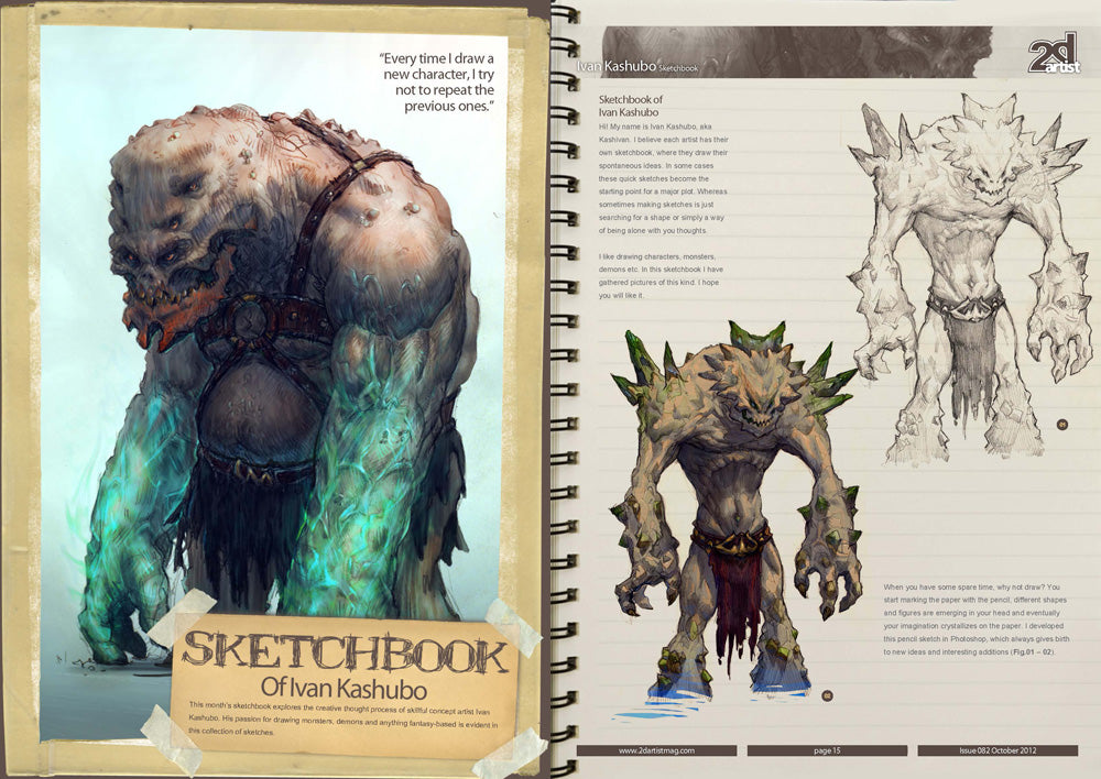 2DArtist: Issue 082 - October 2012 (Download Only)