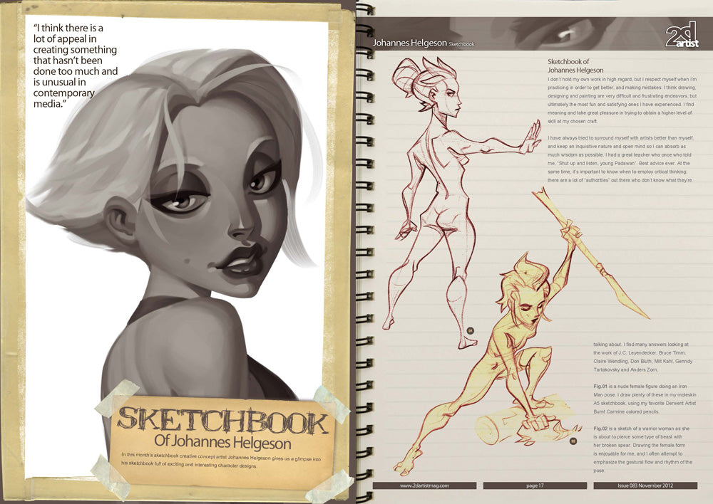 2DArtist: Issue 083 - November 2012 (Download Only)