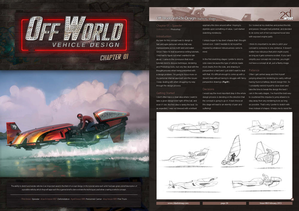 2DArtist: Issue 086 - February 2013 (Download Only)