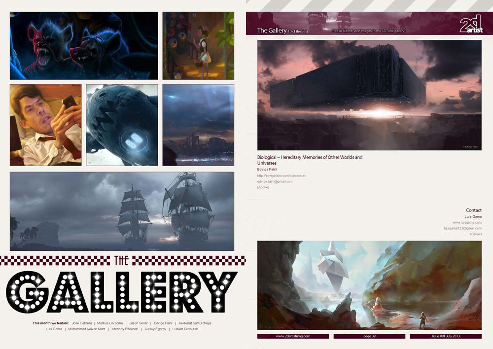 2DArtist: Issue 091 - July 2013 (Download Only)