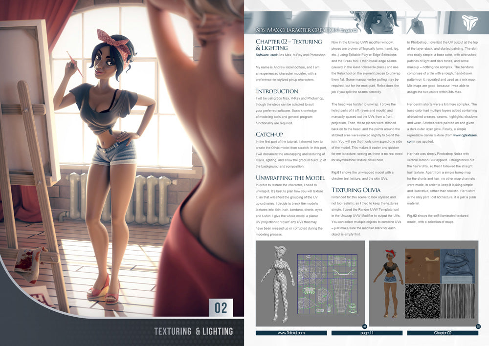 3ds Max character creation (Download Only)