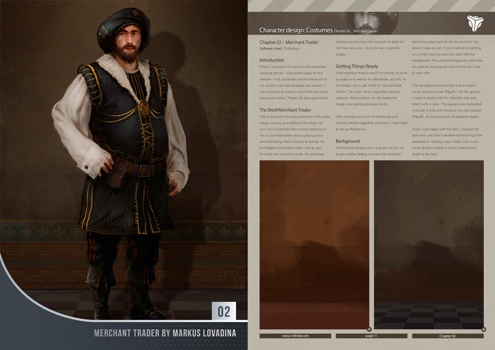 Character design: Costumes (Download Only)