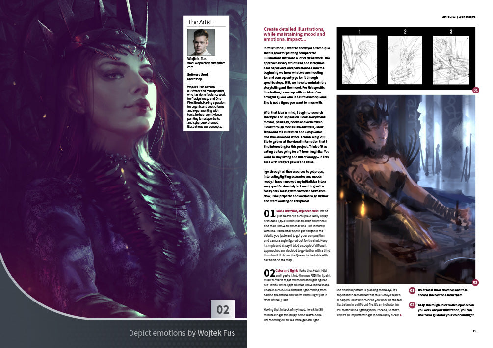 Master mood portrayal in Photoshop (Download Only)