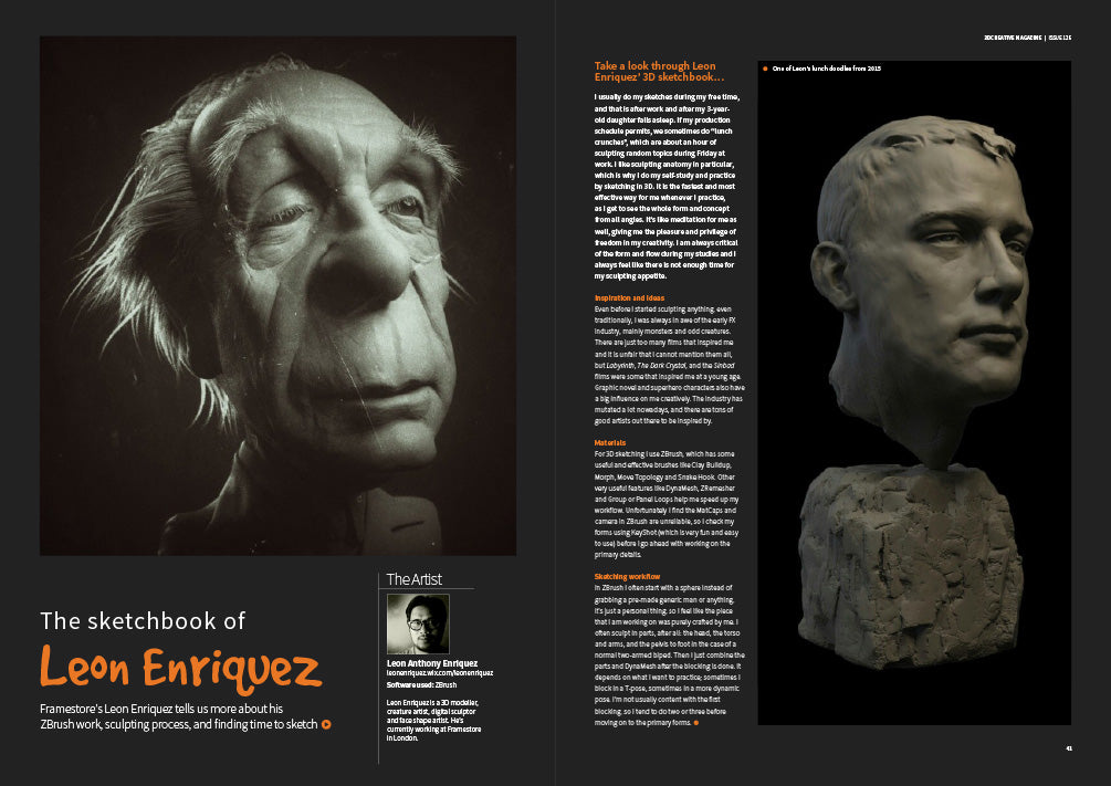 FREE ISSUE - 3DCreative: Issue 125 - January 2016 (Download Only)