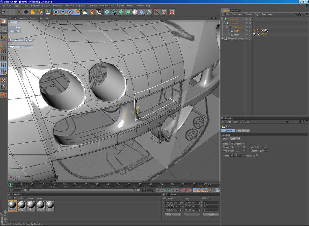 Bugatti Veyron - Cinema 4D (Download Only)