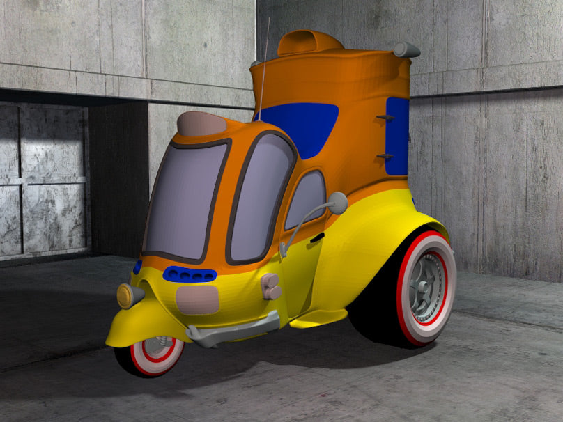 Tuc Tuc - LightWave (Download Only)