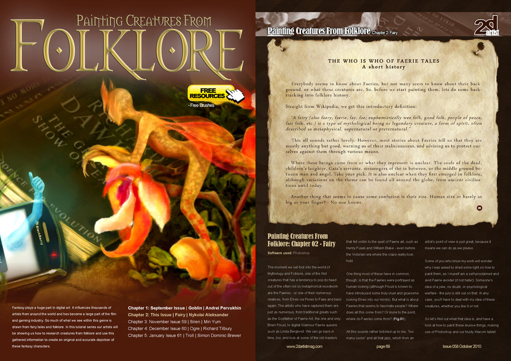 2DArtist: Issue 058 - October 2010 (Download Only)