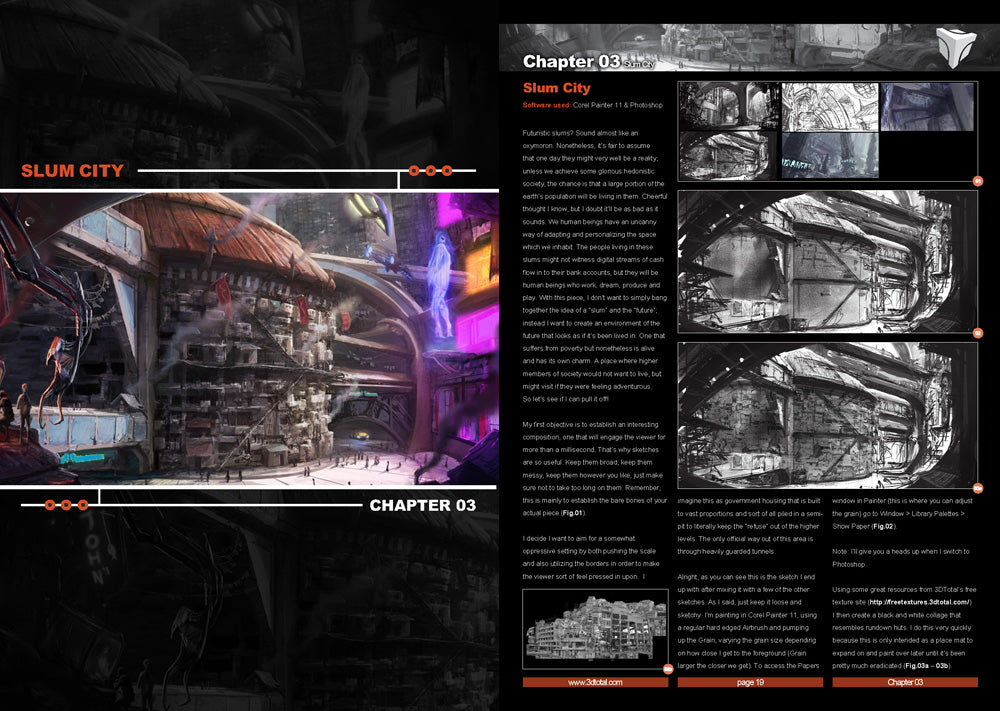 3DTotal's Painting Futuristic Cities (Download Only)