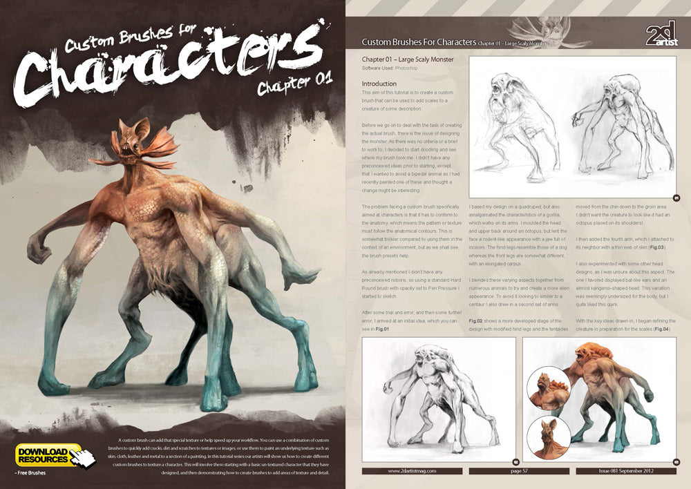 2DArtist: Issue 081 - September 2012 (Download Only)
