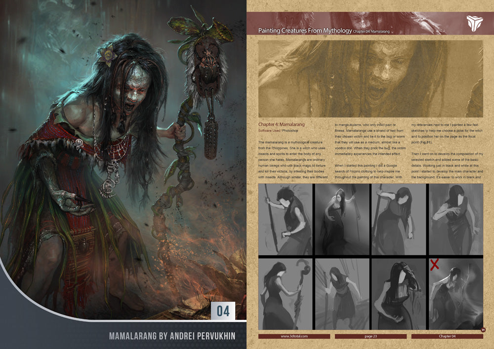 Painting Mythological Creatures in Photoshop (Download Only)