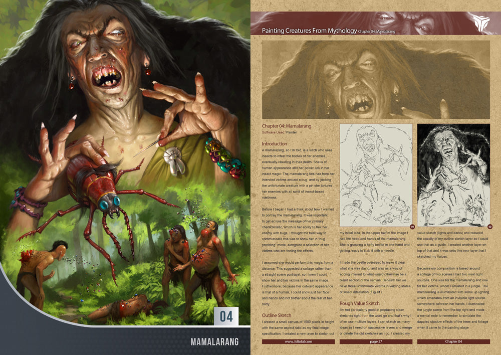 Painting Mythological Creatures in Painter (Download Only)