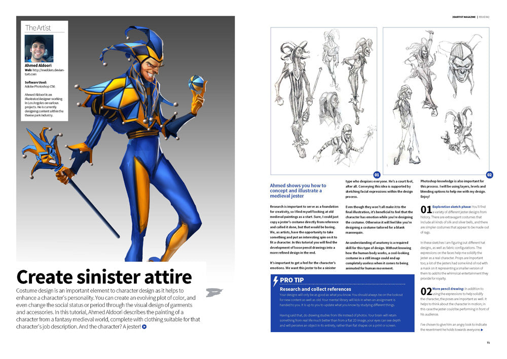 2DArtist: Issue 092 - August 2013 (Download Only)