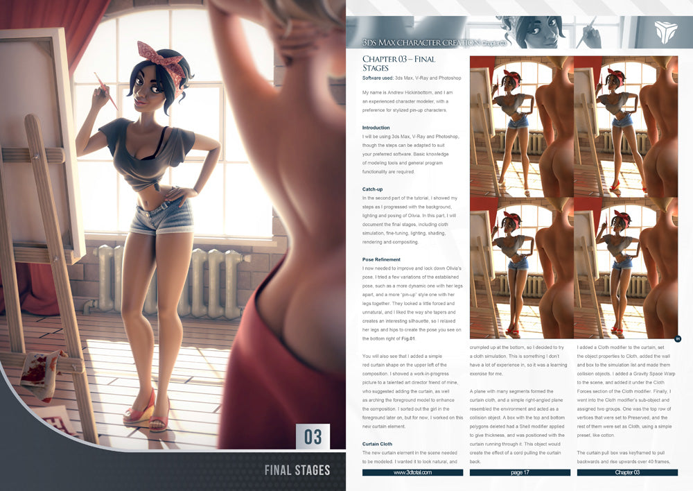 3ds Max character creation (Download Only)