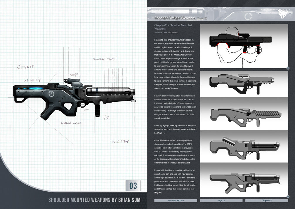 Concept Design: Weapons (Download Only)