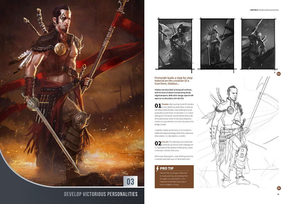 Learn to paint heroes and villains (Download Only)