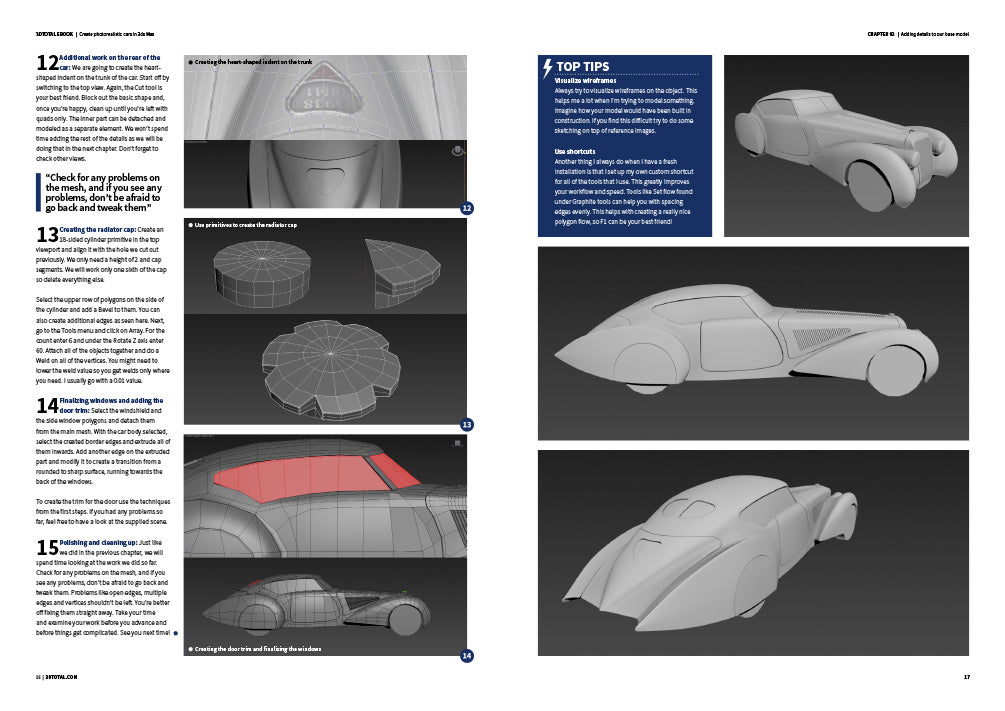 Create photorealistic cars in 3ds Max (Download Only)