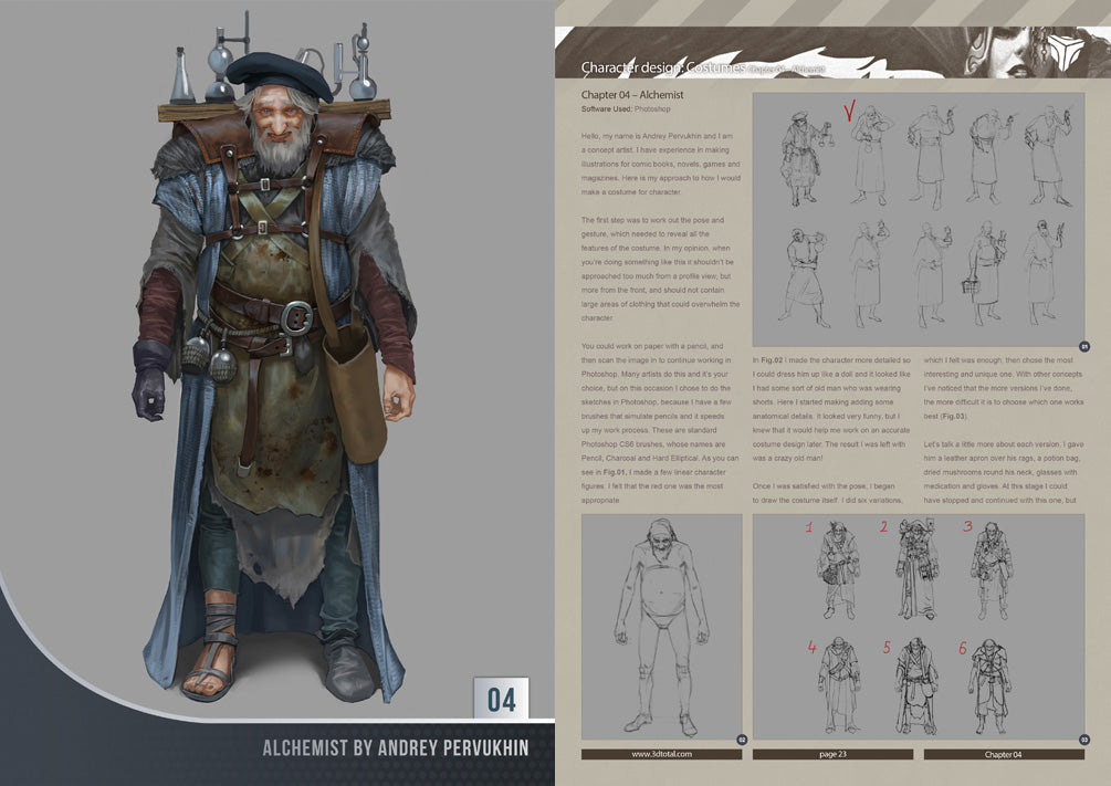 Character design: Costumes (Download Only)