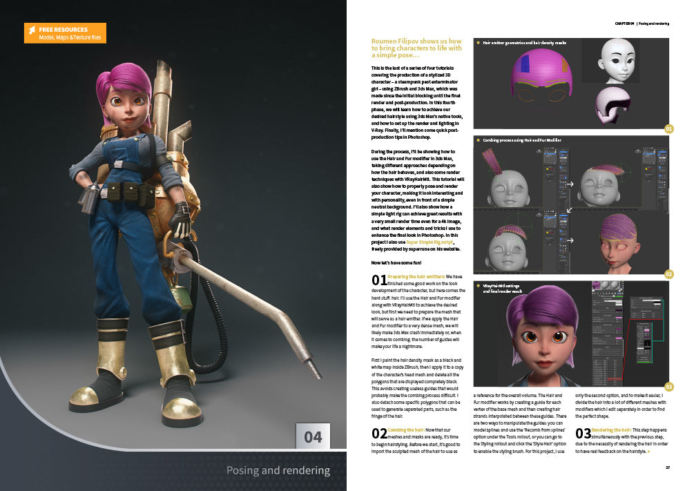 Creating a stylized character (Download Only)