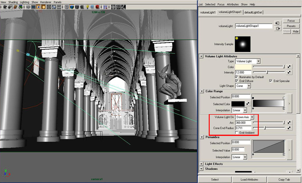 Gothic Church Interior Creation - Maya (Download Only)