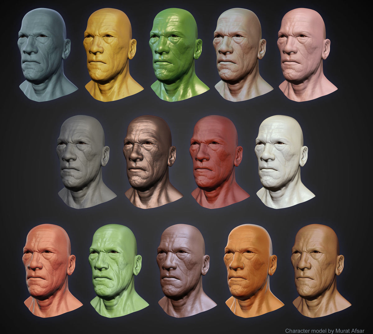 GW Matcaps: ZBrush Shaders - Collection 1