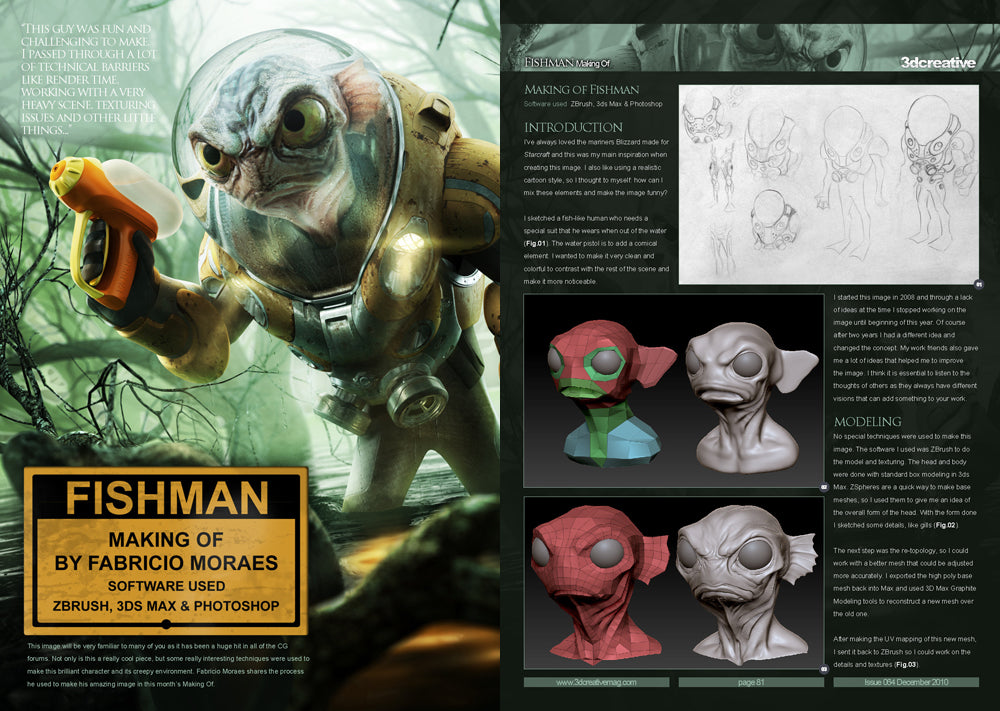 3DCreative: Issue 064 - December 2010 (Download Only)