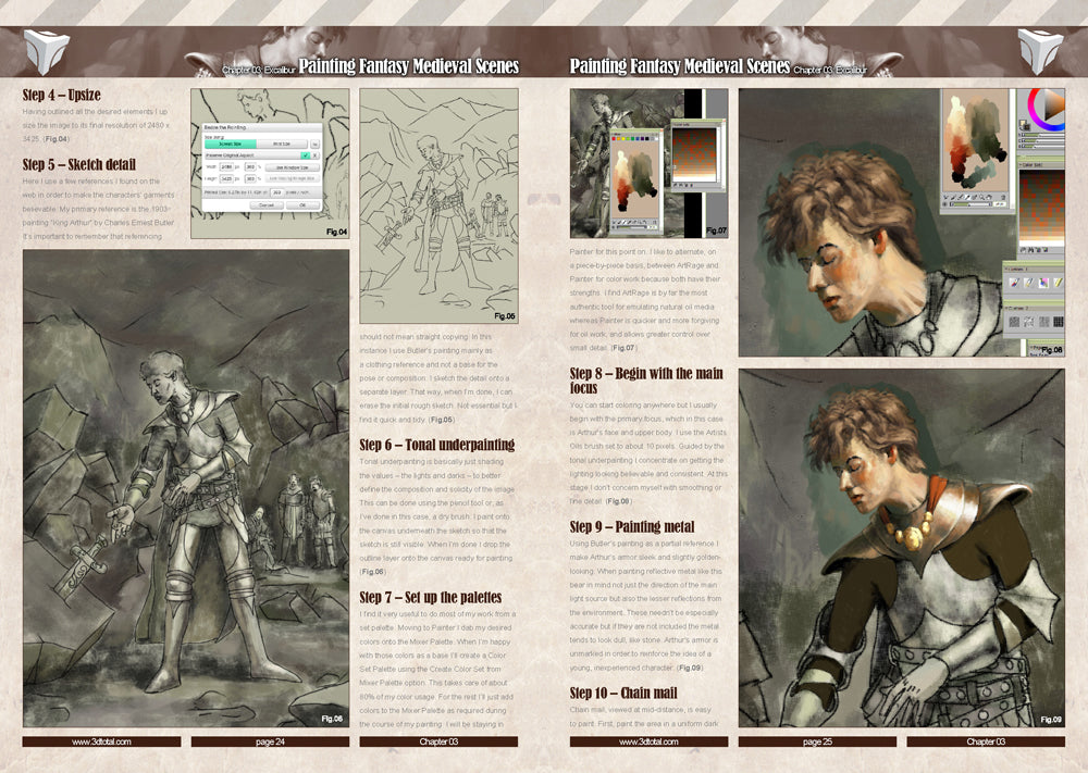 Painting Fantasy Medieval Scenes (Download Only)