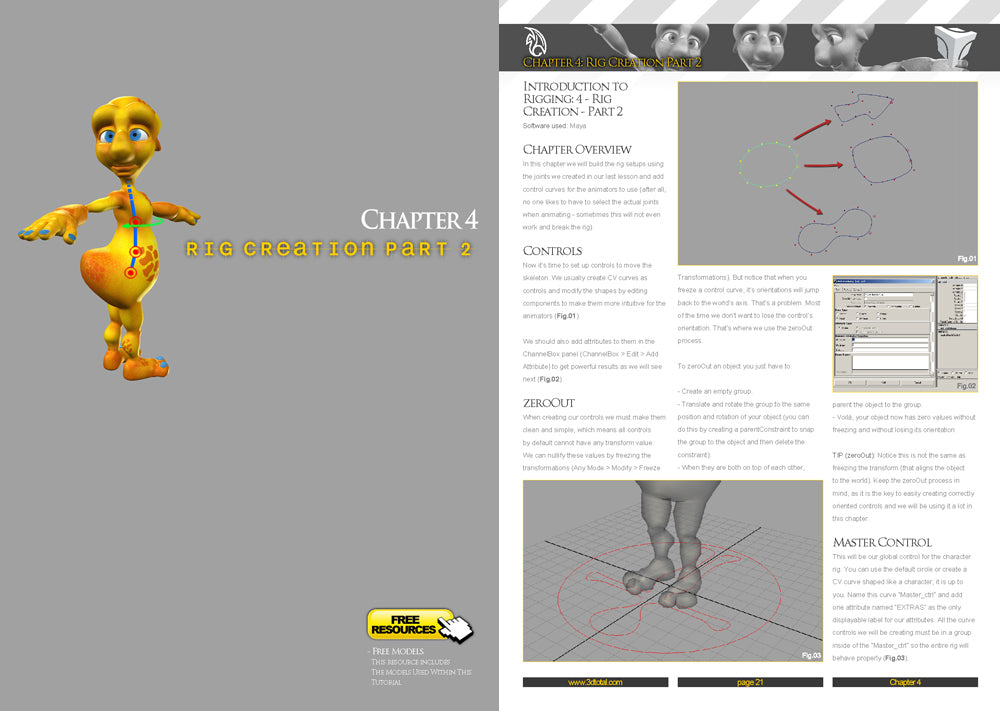 3DTotal's Introduction to Rigging - Maya (Download Only)