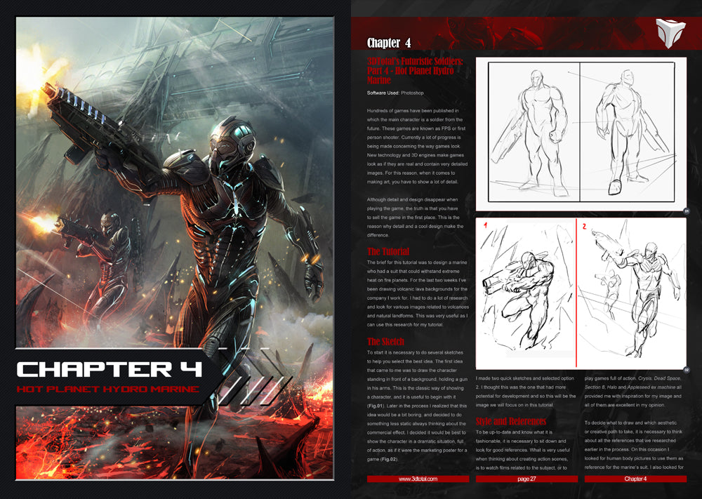 3DTotal's Futuristic Soldiers (Download Only)