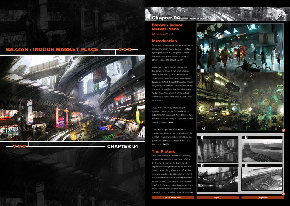 3DTotal's Painting Futuristic Cities (Download Only)