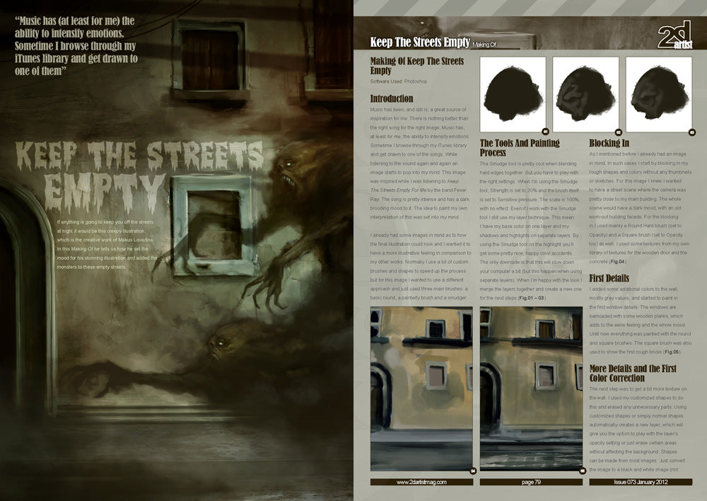 2DArtist: Issue 073 - January 2012 (Download Only)