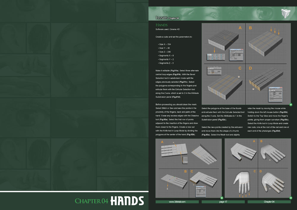 Modeling Human Anatomy - Cinema 4D (Download Only)