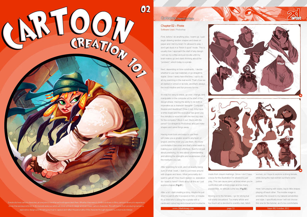 2DArtist: Issue 082 - October 2012 (Download Only)