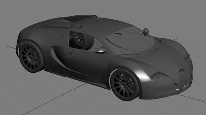 Bugatti Veyron - 3ds Max (Download Only)