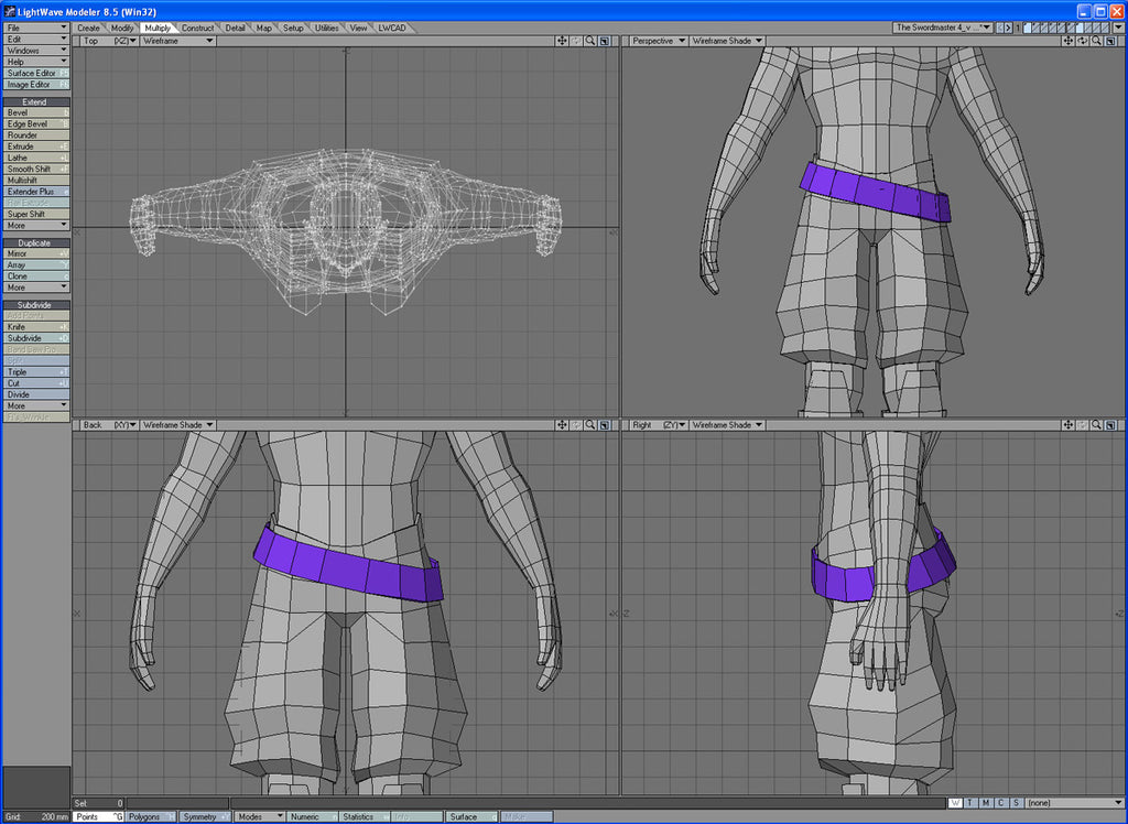 Swordmaster - LightWave (Download Only)