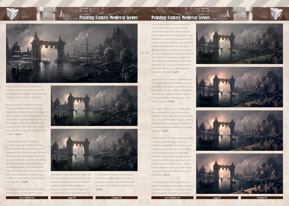 Painting Fantasy Medieval Scenes (Download Only)