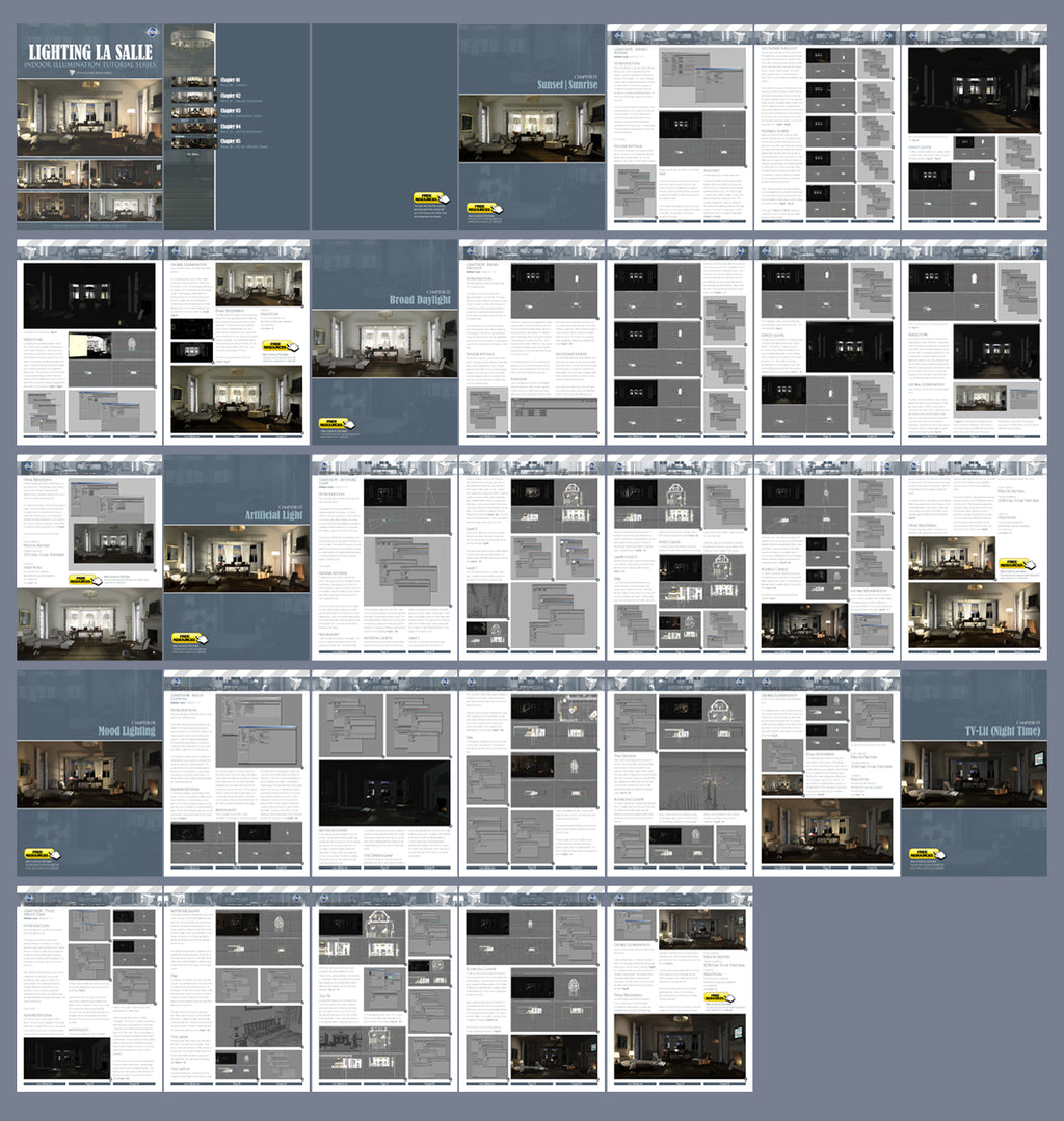 Lighting La Salle Cinema4D (Download Only)