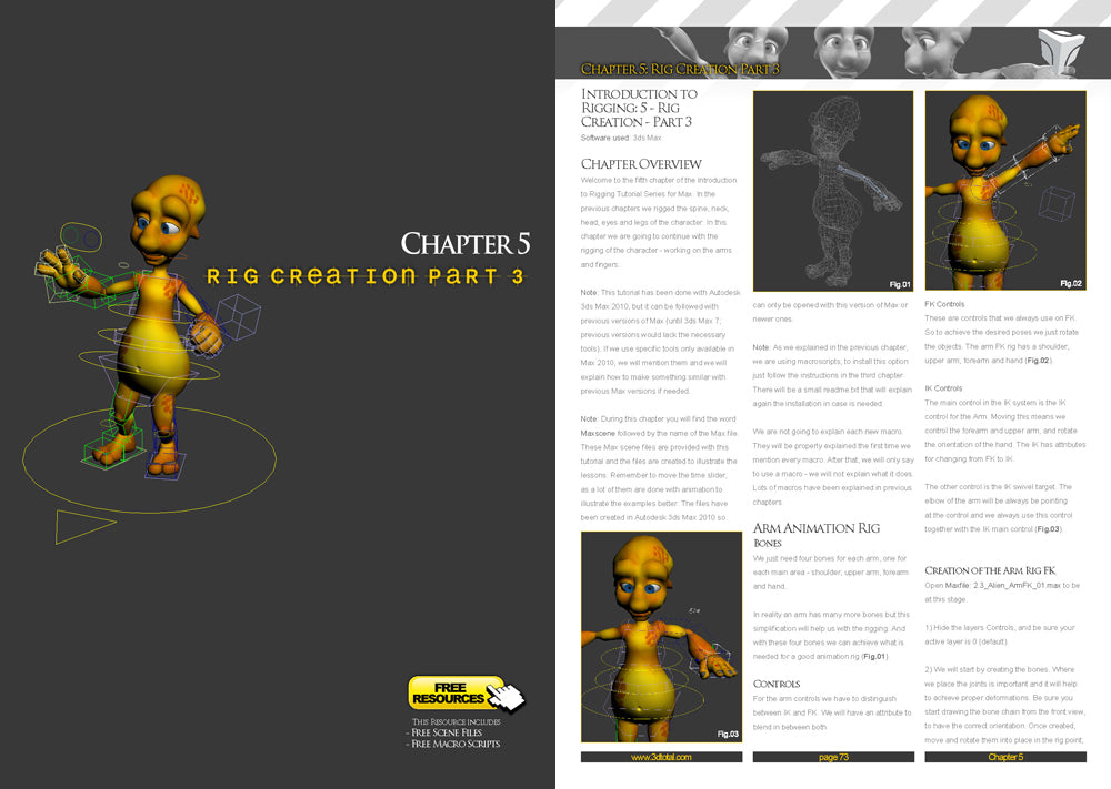 3DTotal's Introduction to Rigging - 3dsmax (Download Only)