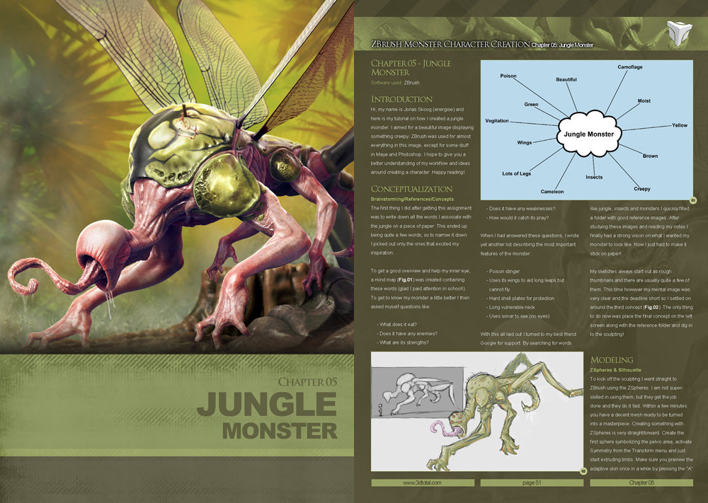 3DTotal's ZBrush Monsters (Download Only)