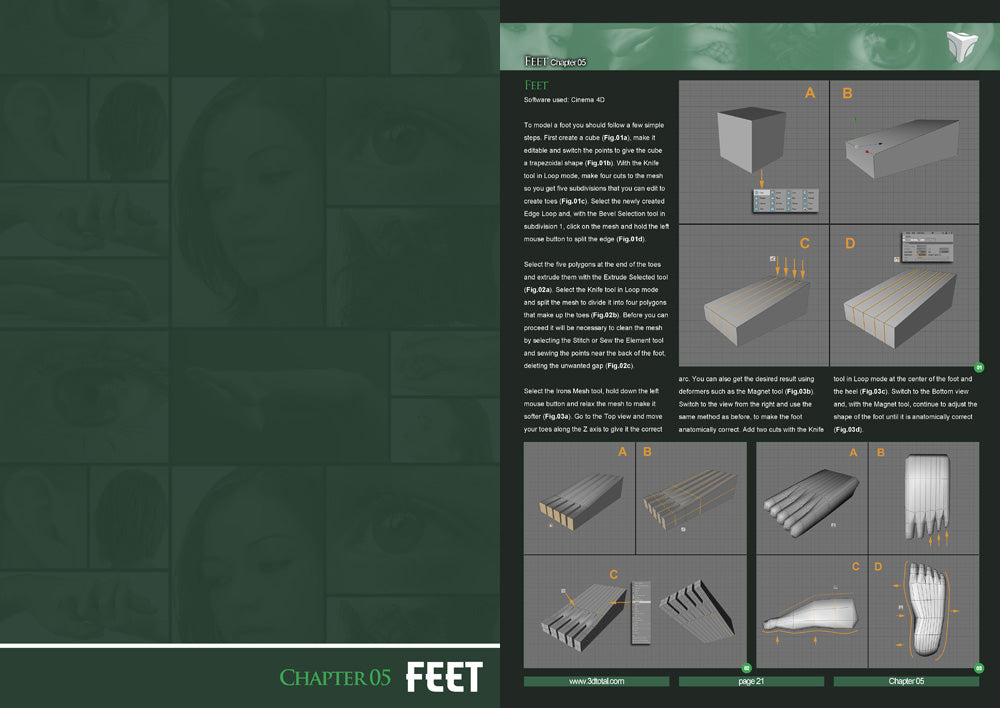 Modeling Human Anatomy - Cinema 4D (Download Only)