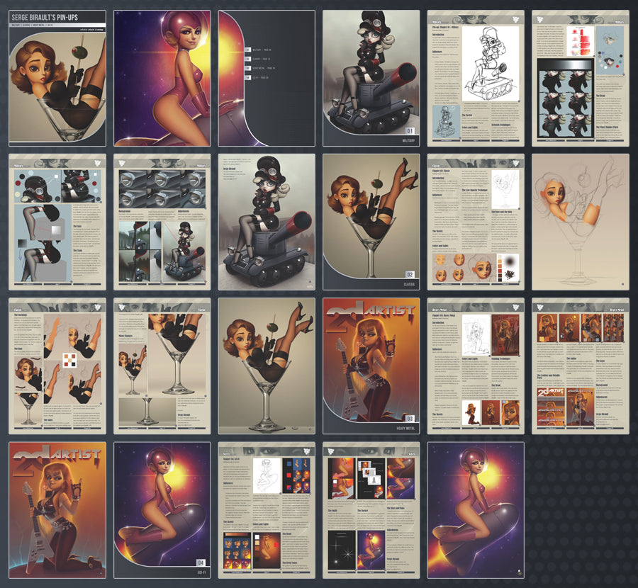 Serge Birault's Pin-Ups (Download Only)