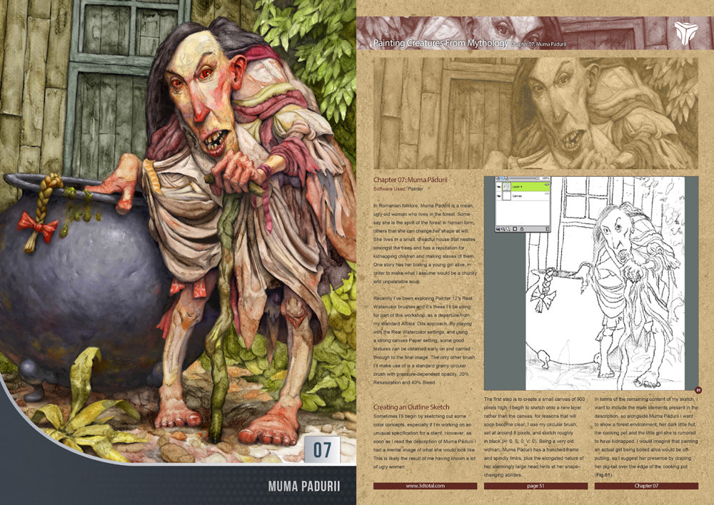 Painting Mythological Creatures in Painter (Download Only)