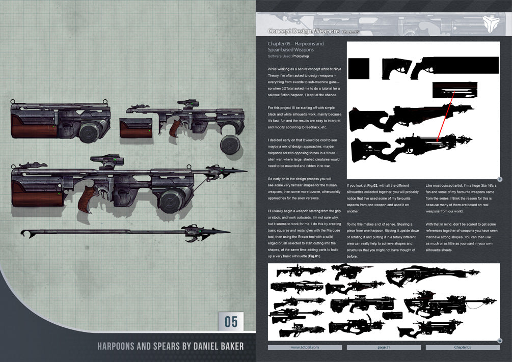 Concept Design: Weapons (Download Only)