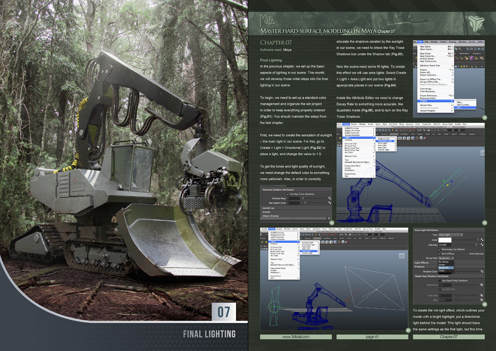 Master hard-surface modeling in Maya (Download Only)