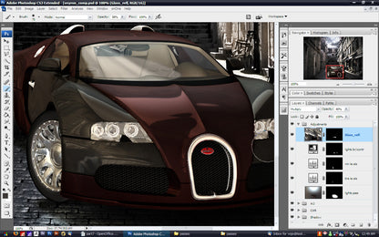 Bugatti Veyron - LightWave (Download Only)