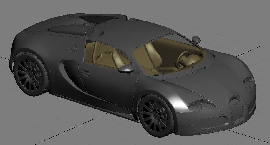 Bugatti Veyron - 3ds Max (Download Only)