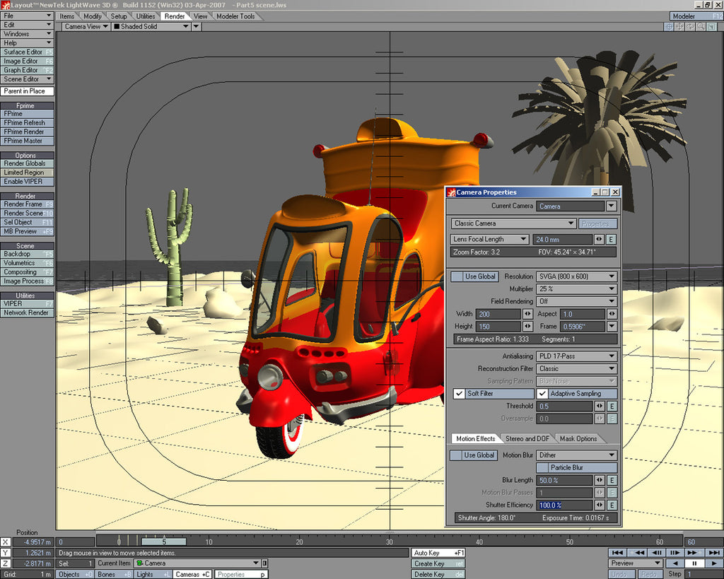 Tuc Tuc - LightWave (Download Only)