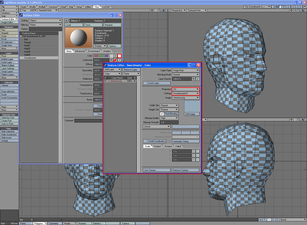 Swordmaster - LightWave (Download Only)