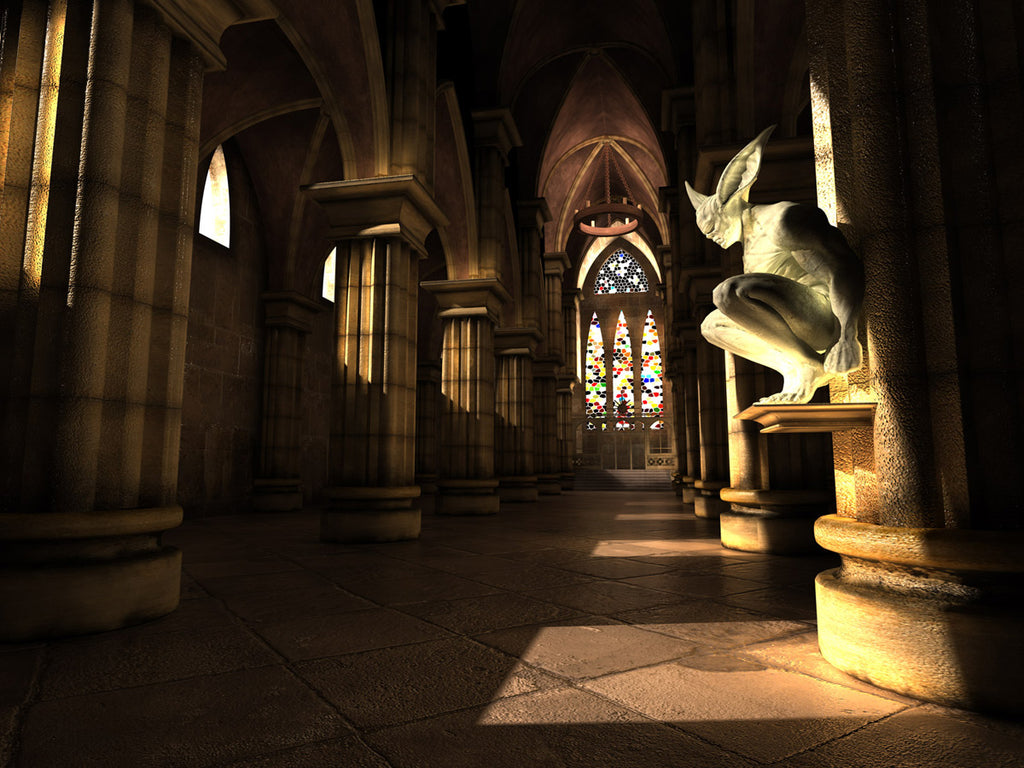 Gothic Church Interior Creation - 3ds Max (Download Only)